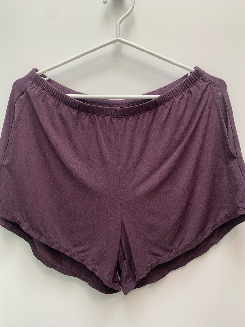 Women's Lounge Shorts in Plum — Comfortable Sleepwear
